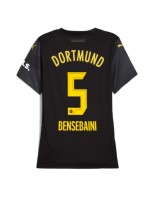 Borussia Dortmund Ramy Bensebaini #5 Bortedrakt Dame 2024-25 Korte ermer